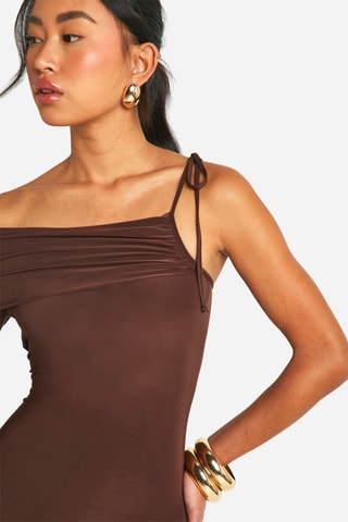 Abito lungo - Marrone