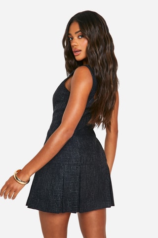 Abito a trapezio - Nero