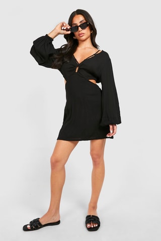 Abito a campana - Nero