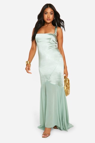 Abito lungo - Verde acqua