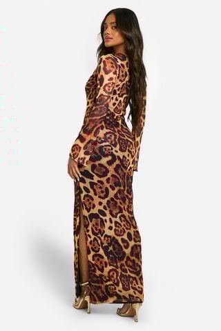 Abito lungo - Marrone