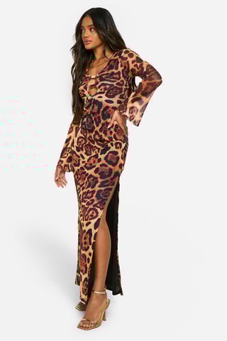 Abito lungo - Marrone