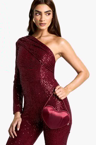 Tuta asimmetrica - Bordeaux