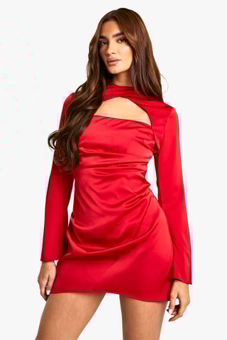 Abito a campana - Rosso