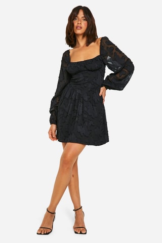 Abito a campana - Nero