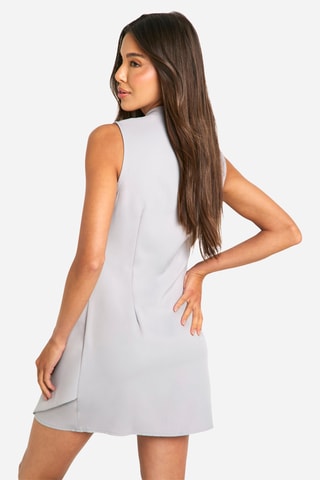 Abito taglio dritto - grigio