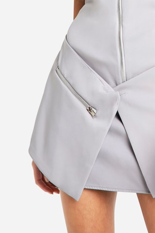 Abito taglio dritto - grigio