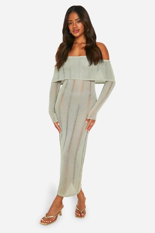 Abito a tubino - Verde acqua