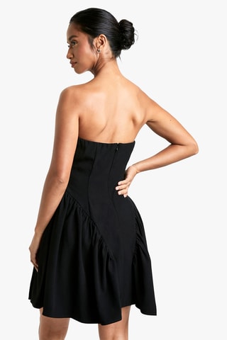 Abito bustier - Nero