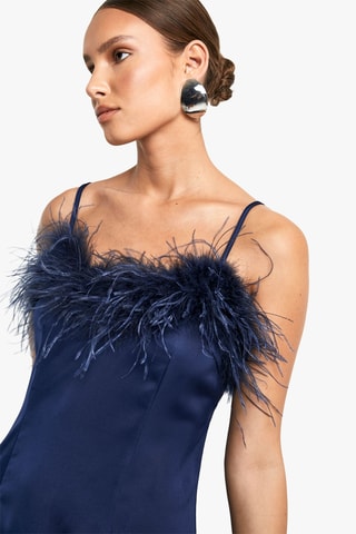 Abito taglio dritto - Navy