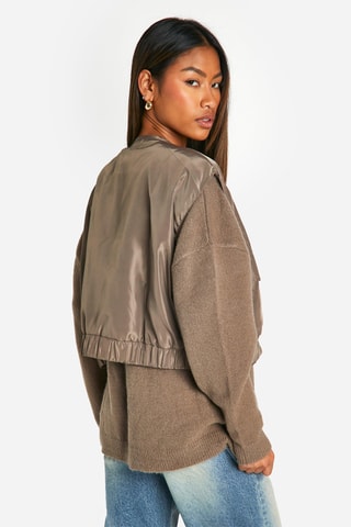 Giacca senza maniche - Kaki