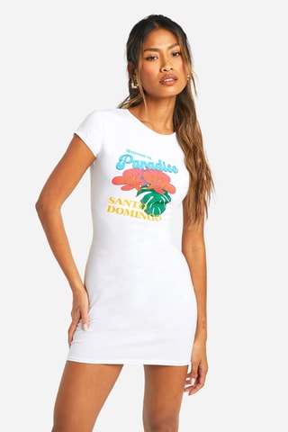 Abito a tubino - Bianco