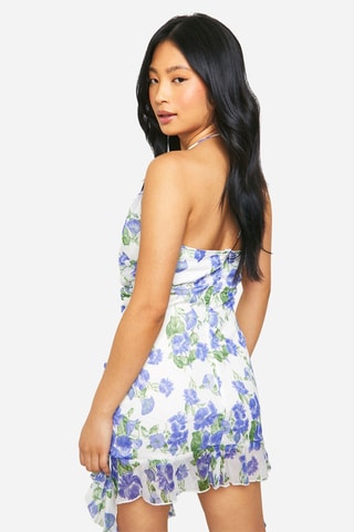 Abito drappeggiato - Viola