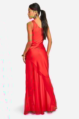 Abito lungo - Rosso