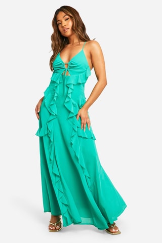 Robe longue - Turquoise