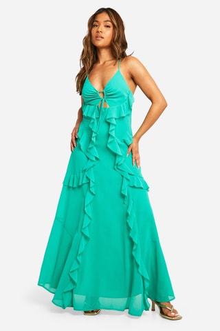 Robe longue - Turquoise
