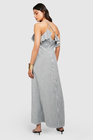 Abito lungo - Nero e bianco