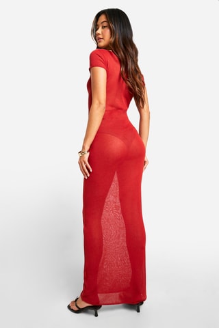 Abito lungo - Rosso