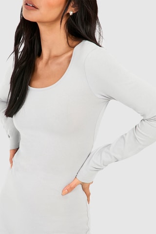 Abito a tubino - Grigio chiaro