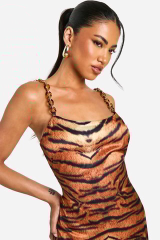 Abito lungo - Marrone