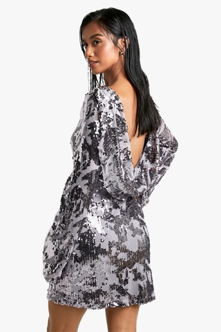 Abito taglio dritto - Argentato