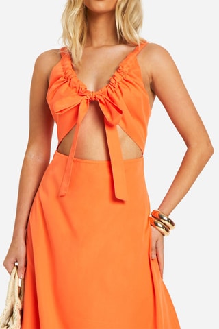 Abito lungo - Arancione