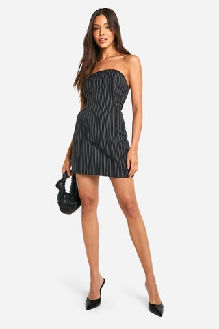 Abito bustier - Nero