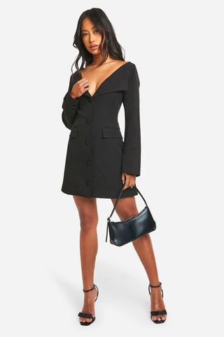 Abito taglio dritto - Nero