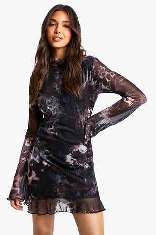 Abito taglio dritto - Nero