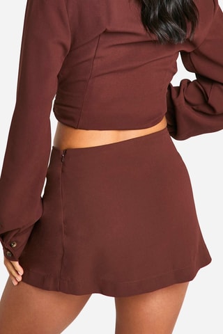 Minigonna - Rosso mattone