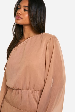 Abito a campana - Beige