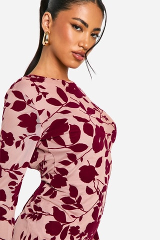 Abito a tubino - Bordeaux