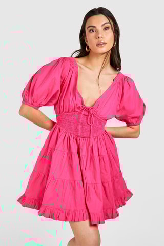 Abito a campana - Rosa