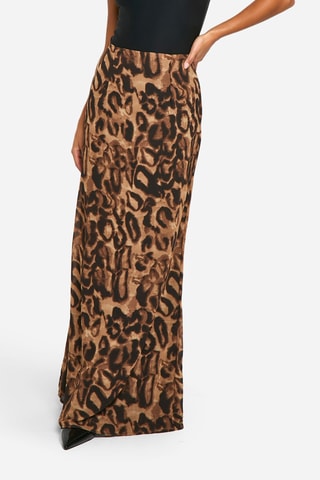 Gonna lunga - Marrone