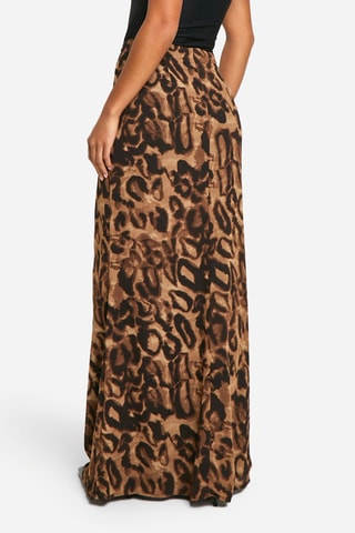 Gonna lunga - Marrone