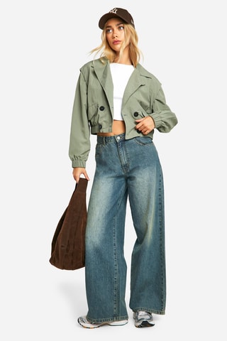 Giacca corta - Verde acqua