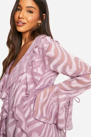 Abito a campana - Malva