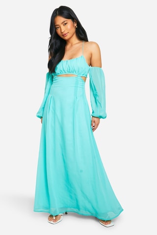 Abito lungo - Turchese