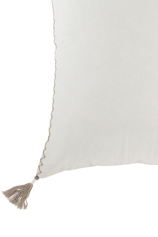 Copricuscino - Bianco - 30 x 40 cm