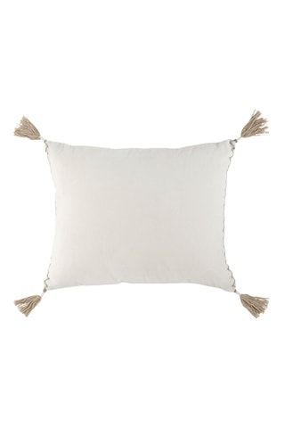 Copricuscino - Bianco - 30 x 40 cm