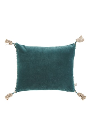 Copricuscino - Petrolio - 40 x 30 cm