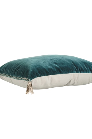 Copricuscino - Petrolio - 40 x 30 cm