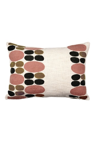 Copricuscino - Bianco - 60 x 40 cm