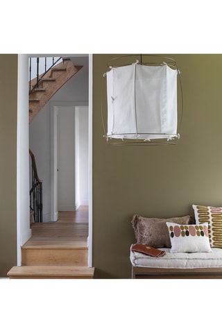 Copricuscino - Bianco - 50 x 50 cm