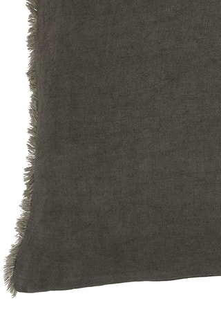 Copricuscino in lino - Grigio - 50 x 50 cm
