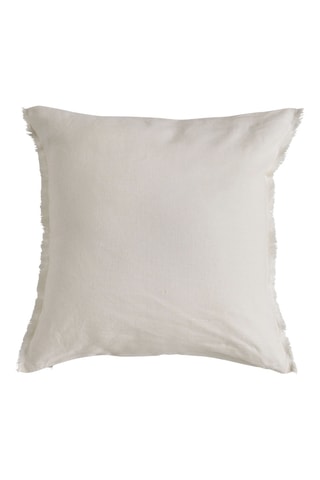Copricuscino in lino - Avorio - 50 x 50 cm