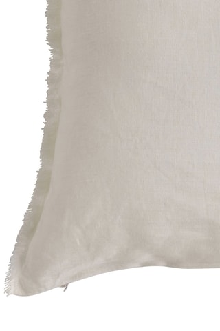 Copricuscino in lino - Avorio - 50 x 50 cm