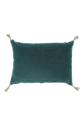 Copricuscino - Petrolio - 60 x 40 cm