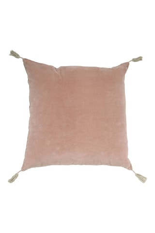 Copricuscino in velluto - Rosa - 50 x 50 cm