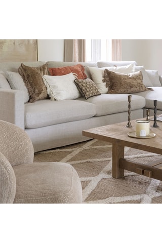 Copricuscino - Taupe - 50 x 50 cm